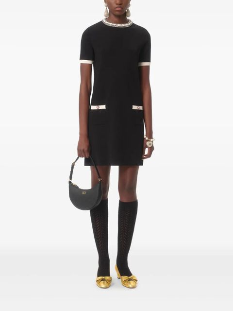 Valentino Garavani mini VLogo Signature shoulder bag - Black