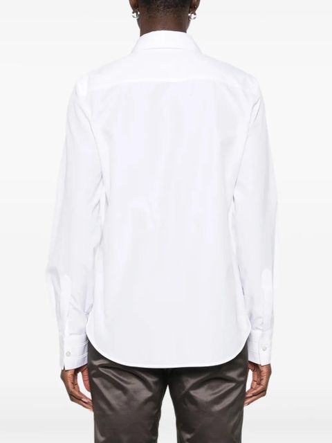 Gucci point-collar cotton shirt - White