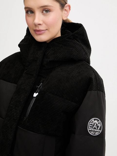 EA7 Emporio Armani kurtka narciarska kolor czarny AF14636.7W000374