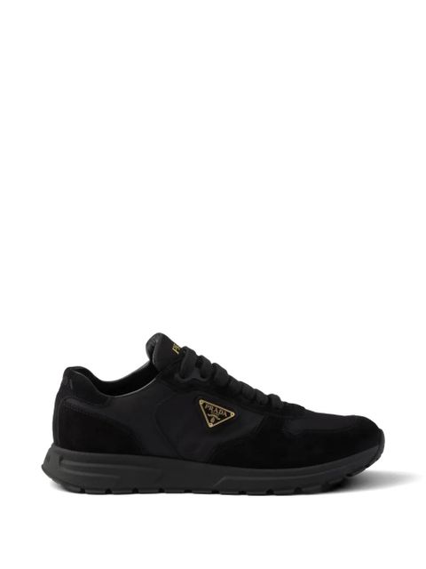 Prada Prax 2.0 Re-Nylon and suede sneakers - Black - zdjęcie produktu nr 1