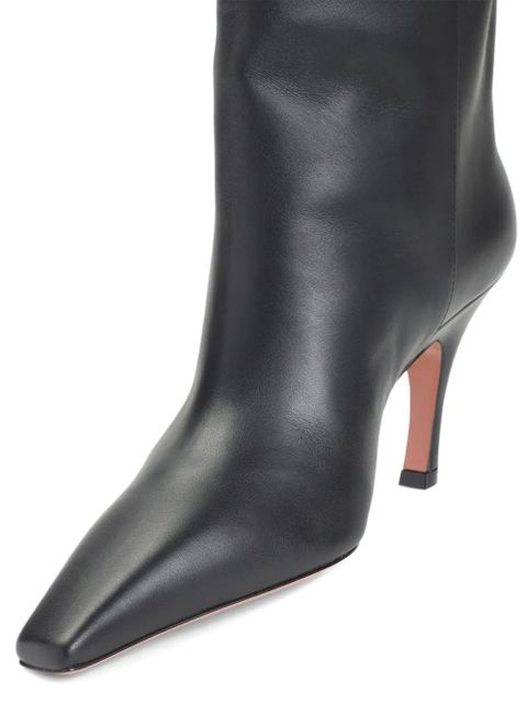 Amina Muaddi 80mm Mona boots - Black