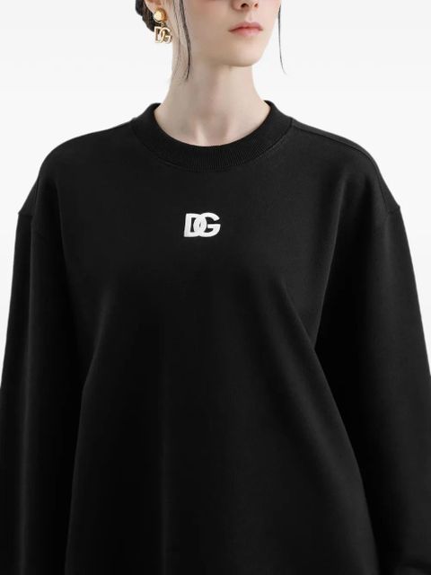 Dolce & Gabbana DG-embroidered jumper - Black