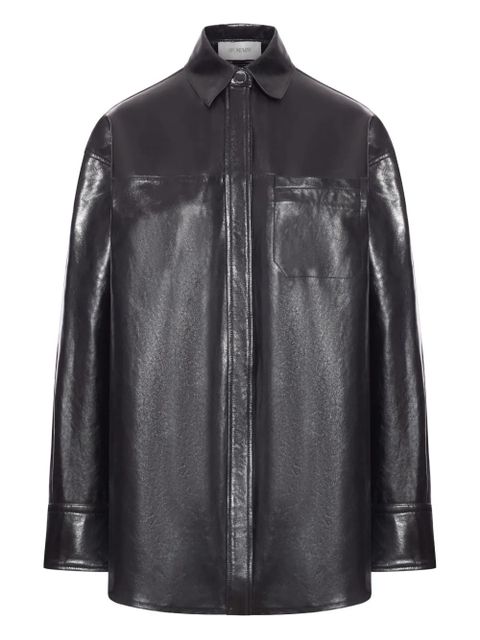 Sportmax patch-pocket classic-collar jacket - Black - zdjęcie produktu nr 1