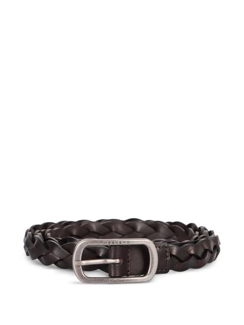 Weekend Max Mara braided-design belt - Brown - zdjęcie produktu nr 1