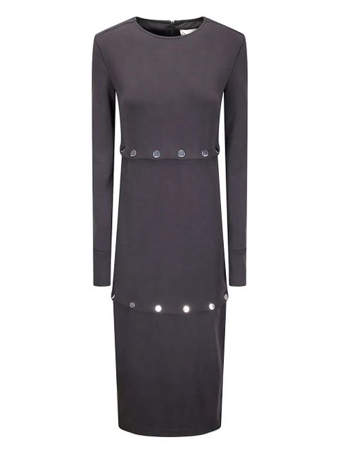 Sportmax Canzone button midi dress - Black - zdjęcie produktu nr 1