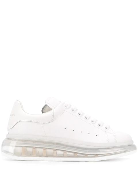 Alexander McQueen oversized leather sneaker - White - zdjęcie produktu nr 1