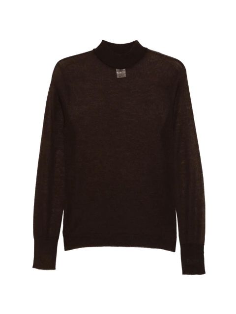 Alysi ribbed sweater - Brown - zdjęcie produktu nr 1