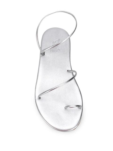 Ancient Greek Sandals Kansiz slingback sandals - Silver