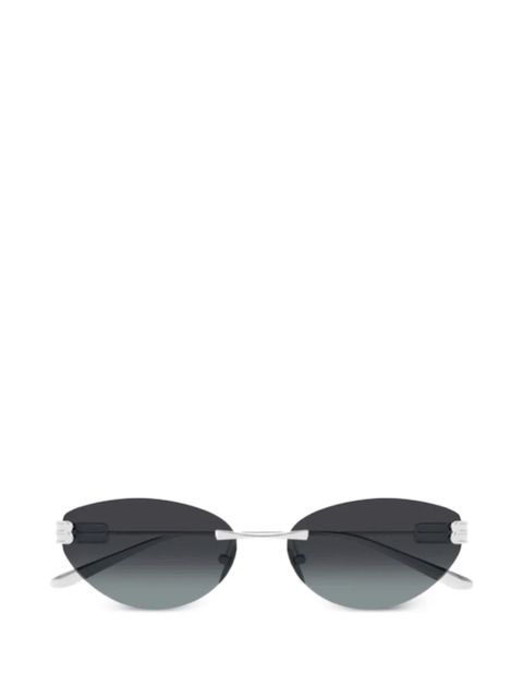 Balenciaga Eyewear rimeless sunglasses - Silver - zdjęcie produktu nr 1