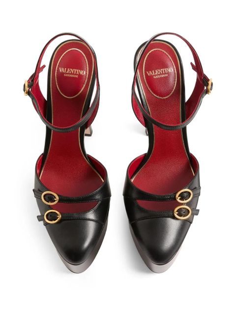 Valentino Garavani 145mm Crasher platform-sole pumps - Black