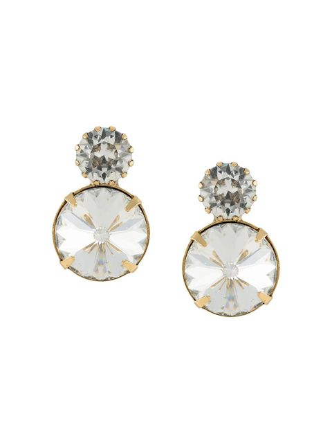 Jennifer Behr Myrla crystal earrings - Gold - zdjęcie produktu nr 1