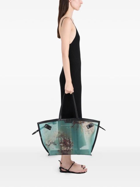 Proenza Schouler Days mesh tote bag - Blue