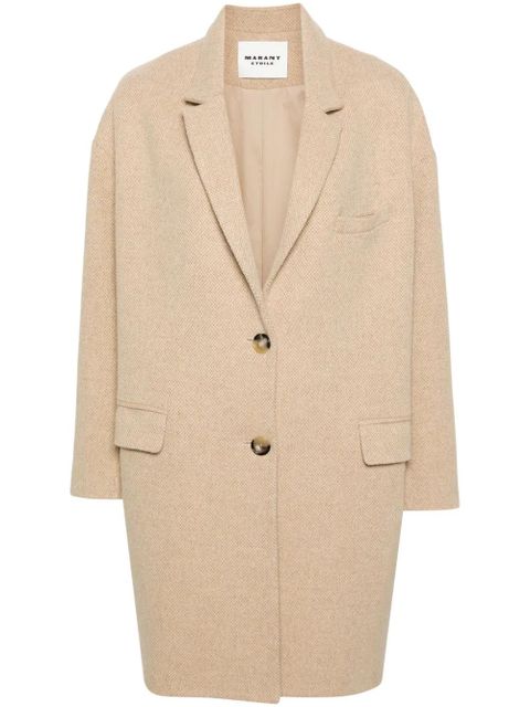 MARANT ÉTOILE Lewina coat - Neutrals - zdjęcie produktu nr 1