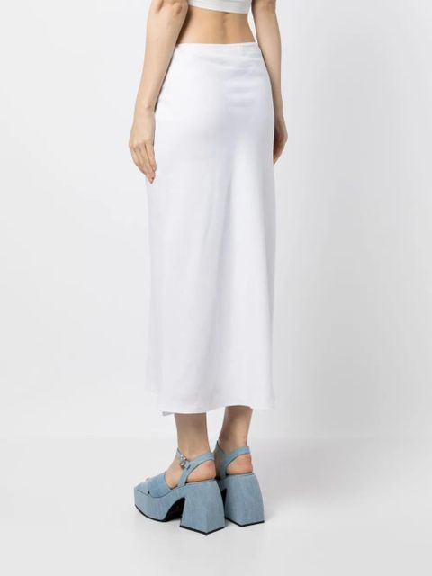 Reformation Layla linen skirt - White