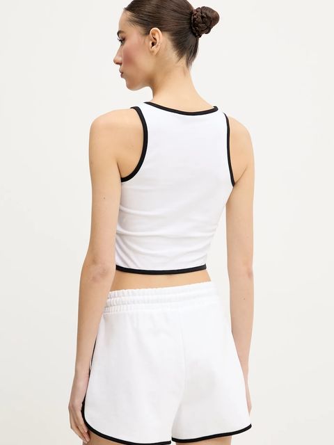 Karl Lagerfeld Jeans top kolor biały A2W17024