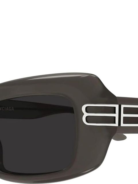 Balenciaga Eyewear BB rectangle-frame sunglasses - Grey
