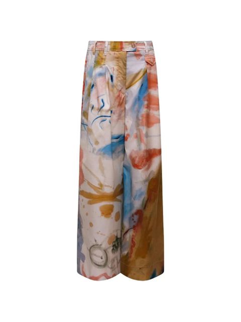 Ulla Johnson Motherwell wide-leg trousers - Neutrals - zdjęcie produktu nr 1