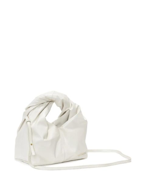 JW Anderson mini Twister leather crossbody bag - White