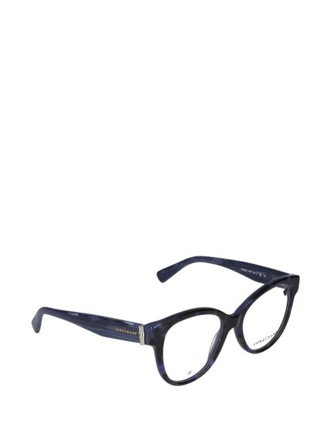 Longchamp cat-eye eyeglasses - Blue