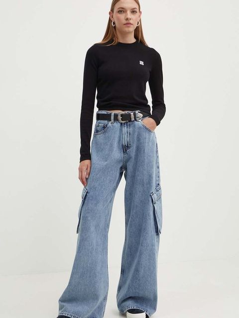 HUGO sweter bawełniany Scallia