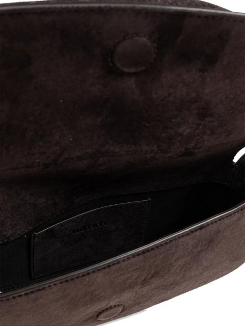 ROTATE BIRGER CHRISTENSEN knot logo-detail shoulder bag - Brown