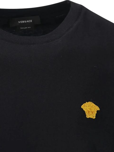 Versace medusa-embellished T-shirt - Black