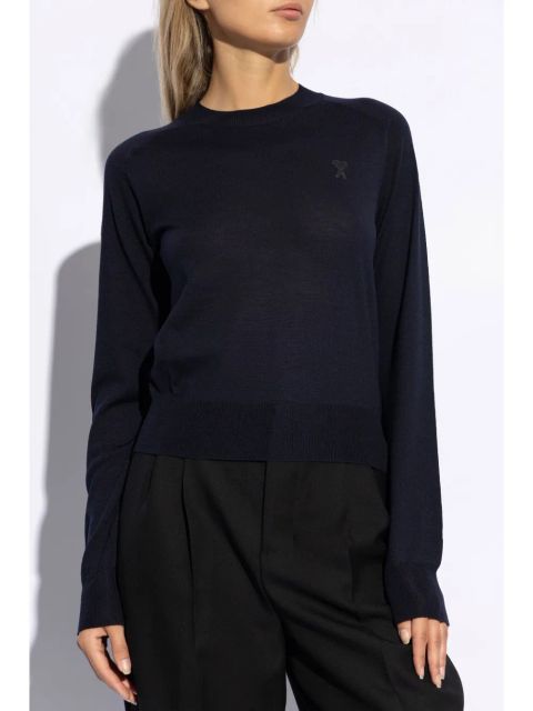 AMI Paris Ami de Coeur jumper - Blue