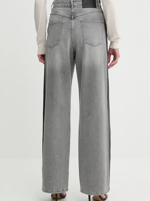 Twinset jeansy damskie high waist 252AT2200