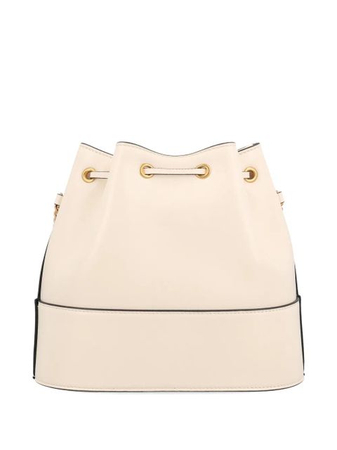 Valentino Garavani mini VLogo leather bucket bag - Neutrals - zdjęcie produktu nr 2