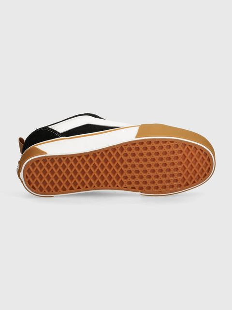 Vans tenisówki zamszowe Knu Skool kolor czarny VN0009QCCJI1
