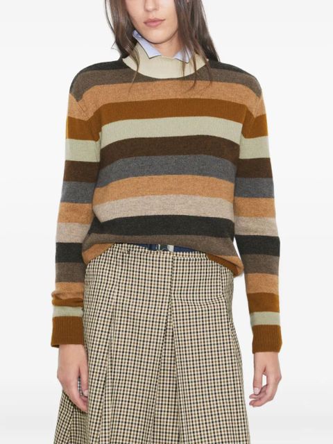 Tory Burch wool turtleneck sweater - Brown