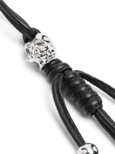 Zadig&Voltaire leather skull keyring - Silver - zdjęcie produktu nr 2