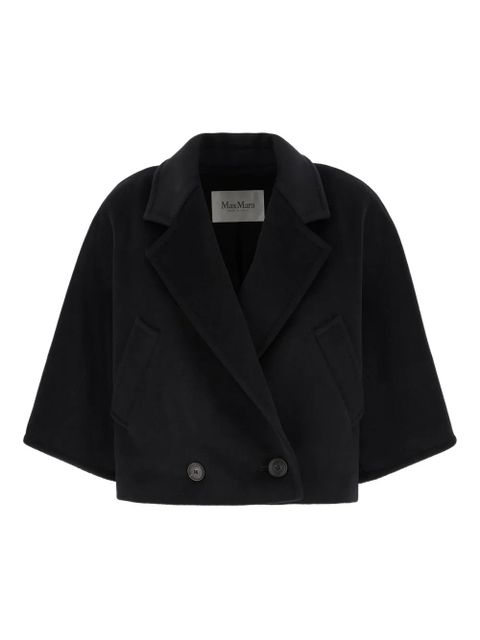 Max Mara double-breasted short jacket - Black - zdjęcie produktu nr 1
