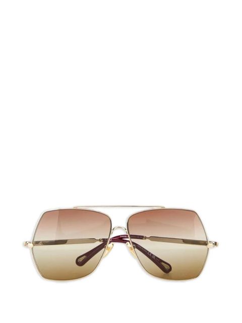 Chloé Aly sunglasses - Gold - zdjęcie produktu nr 1