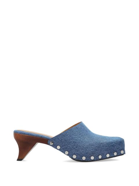 GANNI studded mules - Blue - zdjęcie produktu nr 1