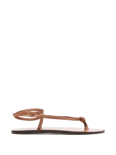 Manebi knotted strap sandals - Brown - zdjęcie produktu nr 1
