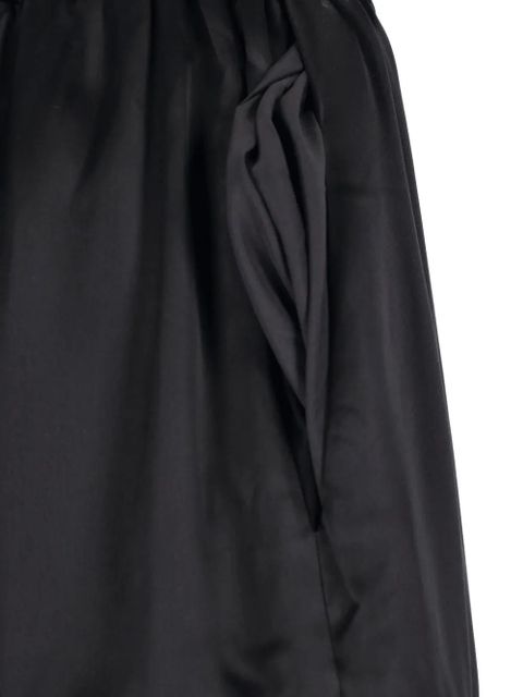 The Frankie Shop Delny satin cargo pants - Black