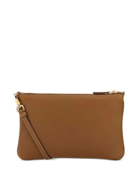 Prada logo-detail cross body bag - Brown