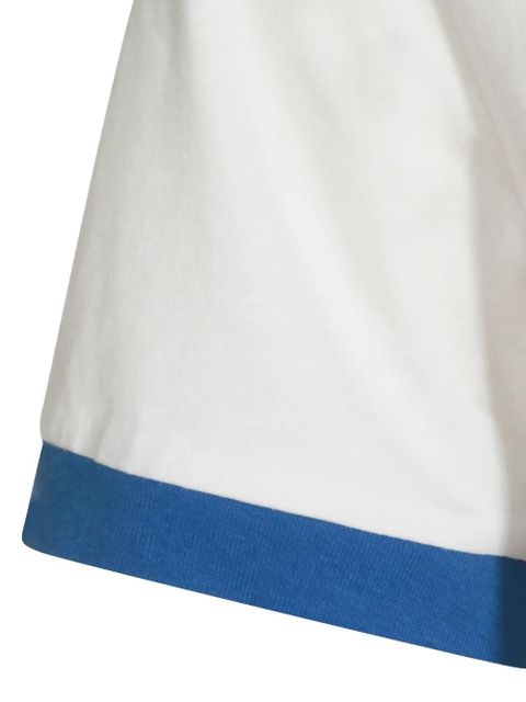 FARM Rio graphic-print ringer T-shirt - White