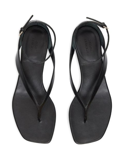 LouLou de Saison Zio ankle-strap sandals - Black - zdjęcie produktu nr 2