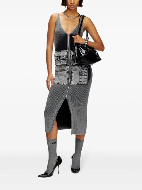 Diesel M-Melti midi dress - Grey - zdjęcie produktu nr 2