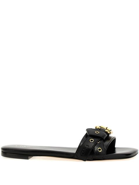 Chloé Mae slides - Black - zdjęcie produktu nr 1