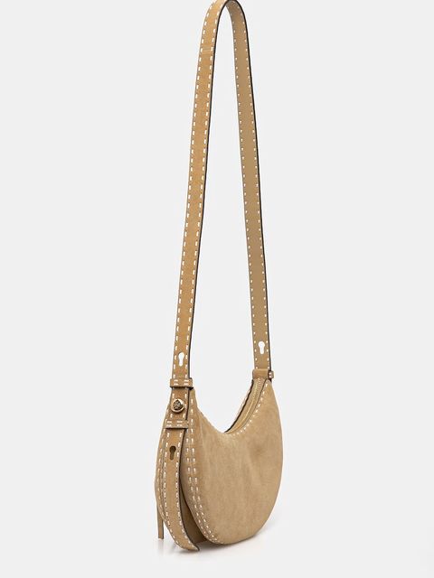 Tory Burch torebka zamszowa Romy