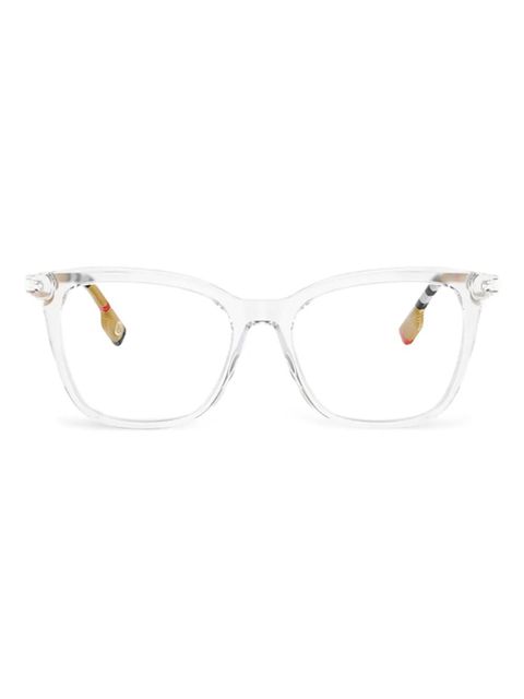 Burberry Eyewear transparent square glasses - White - zdjęcie produktu nr 1