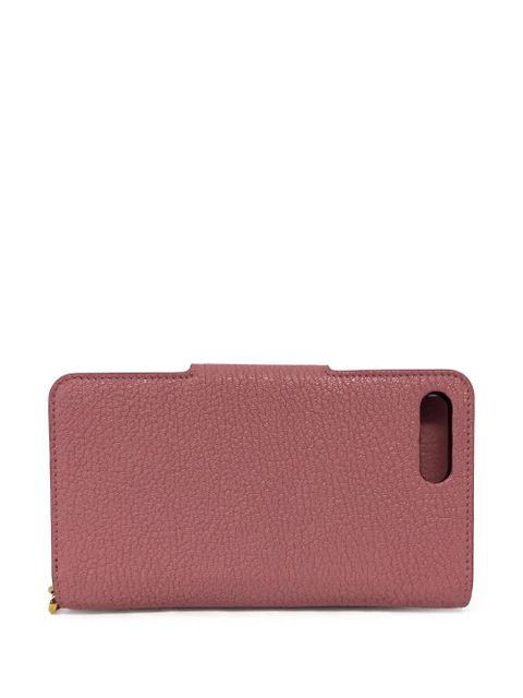 Miu Miu grainy-leather phone case - Pink - zdjęcie produktu nr 2