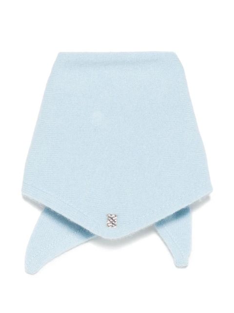 SANDRO wool scarf - Blue - zdjęcie produktu nr 1