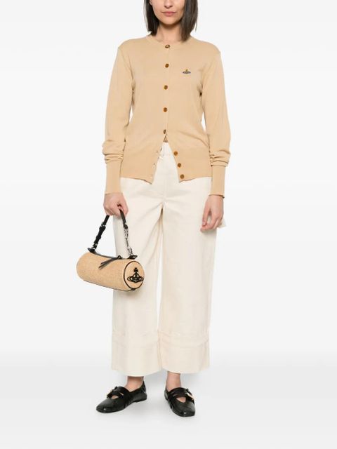 Vivienne Westwood logo-embroidered cardigan - Neutrals - zdjęcie produktu nr 2