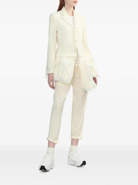 Comme Des Garçons elasticated-waist trousers - Neutrals - zdjęcie produktu nr 2