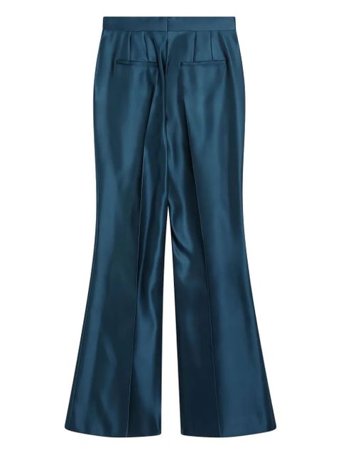 FENDI duchess-satin trousers - Blue - zdjęcie produktu nr 2