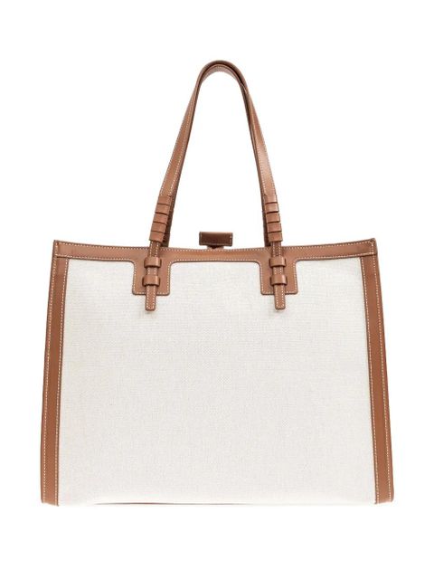 Casadei Beaurivage tote bag - Neutrals